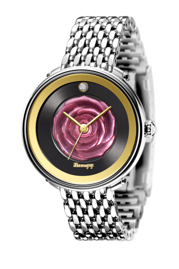 LA ROSE Rouge 38mm quartz watch